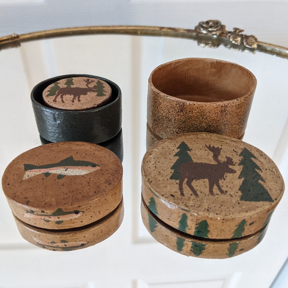 Tiny Handmade Nesting Boxes (3) - Picture 3 of 6